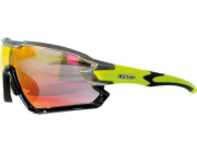 Sportovní brýle Casco CASCO SX-34 Carbonic černo/žlutě červené zrcadlo