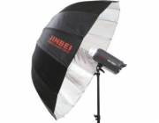 Jinbei Jinbei Deep Focus Parabolický deštník 105 cm, stříbrný