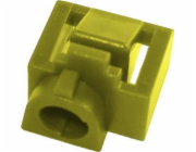 Zámek zásuvky Alantec RJ45 proti neoprávněnému připojení, žlutý ALANTEC - ALANTEC