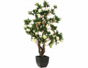 Atmosphera Umělá rostlina AZALIA, bílá, 81 cm