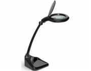 Stolní lampa Maul MAUL LED Lupenleuchte Iris stmívatelná černá