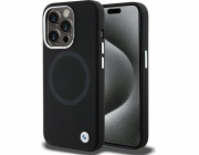 BMW BMW Signature Liquid Silicone MagSafe – pouzdro na iPhone 15 Pro Max (černé)