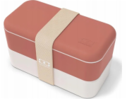 Monbento Monbento Bento Original Terracotta Recycled bílo-oranžová