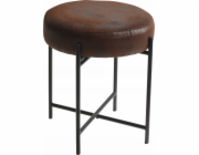 Home Styling Collection Kulatá stolička s kovovým rámem, O 36 cm