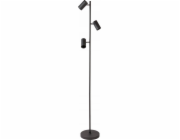 Stojací lampa GTV GTV Veneto LP-VEN20W-10 stojací lampa moderní podkrovní trubice 3x20W GU10 černá