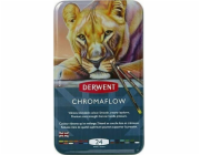 Derwent Derwent Chromaflow 24 kovové práškové tužky