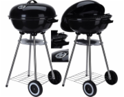 Zahradní ohniště BBQ Zahradní gril kulový rex ocelový 46 x 84 cm