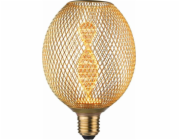 Paulmann LED světelný zdroj METALLIC GLOW GLOB mosaz Helix E27 3,5W 130lm 1800K 230V