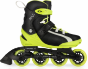 Rekreační kolečkové brusle Spokey MrsFIT lime vel.40