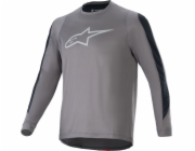 Alpinestars ALPINESTARS A-DURA DRI ASTAR LS JERSEY, tmavě šedá Velikost: L