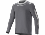 Alpinestars ALPINESTARS A-DURA DRI WOOL LS JERSEY, tmavě šedá Velikost: L