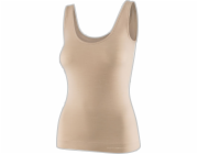 Brubeck TA1059W Dámské tričko bez rukávů COMFORT MERINO béžové L