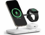 Ringke 3V1 QI2 MAGNETICKÁ MAGSAFE BEZDRÁTOVÁ NABÍJEČKA BÍLÁ nabíječka