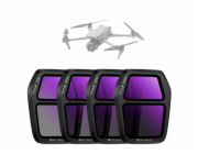 Kf Filtr Sada šedých filtrů Šedý filtr ND 4v1 ND8 ND16 ND32 ND64 pro DJI AIR 3S / SKU.2339
