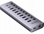 HUB USB Unitek Unitek Hub USB C/USB A 10in1 5Gbps s přepínači portů
