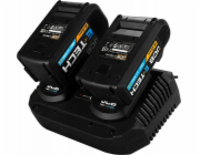 JCB Charger Nabíječka baterií - Duální 18V, 2x3,5A