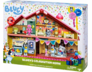 Modrá figurka Tm Toys. Oslava doma