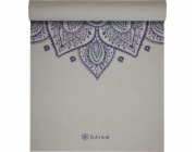 Gaiam GAIAM PODLOŽKA NA JÓGU PODLOŽKA ŠEDÁ SLUNEČNÍ KVĚT 5MM 65732