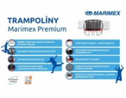 Marimex Premium trampolína 305 cm + vnitřní ochranná síť + schůdky ZDARMA