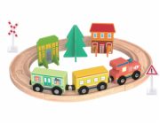 2Kids Toys Moje první vláčkodráha Město