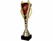 Zlatý plastový pohár Victoria Sport - BASKETBAL
