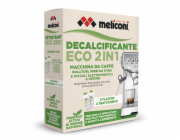 Čistič pro kávovary Meliconi, 656163, Eco, 2v1, pro kávovary a malé domácí spotřebiče, 2 x 250 ml