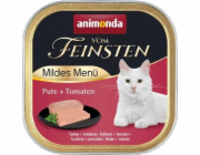 ANIMONDA Vom Feinsten Adult Mildes Menü Turkey with tomatoes - mokré krmivo pro kočky - 100g