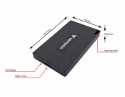 VERBATIM Metal Mini SSD USB 3.2 Gen 2, 1TB černý