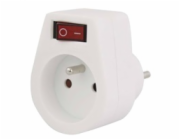 Konnoc DX-FZBK-01/01A rozbočka 1x zásuvka s vypínačem