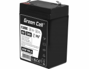 Green Cell CUBE AGM IP54 6V 5Ah VRLA Battery Gel deep cycle toys for kids alarm systems