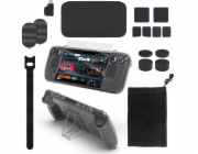 JYS Sada příslušenství 18v1 pro Steam Deck / Pouzdro + Kryt + Adaptér Type-C + Kryty / Jys-sd021