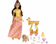 Mattel Panenka Bella s vagónkem na čaj Disney