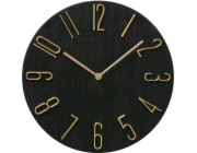 Boltze Hodiny černé loftové TEMPO, O 30 cm