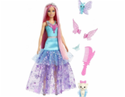 Mattel Barbie Dotek kouzelné filmové panenky se zvířátky (JCW48)