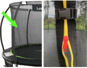 Lean Sport Vnitřní síť pro trampolínu Sport Max 1,8 m zelená