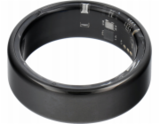 OEM Chytré hodinky Smart Ring R11M - ocelový chytrý prsten s nabíjecí stanicí velikost 7 (17,3 mm) černý