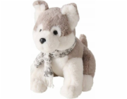 Boltze Home Plyšový pejsek v šátku BELLO, 28 cm