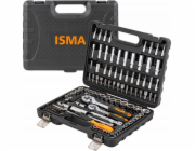 Isma Sada nářadí Sada nářadí 108 dílů. 1/4 a 3/8 (6hranný) (4–22 mm)