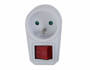 Esperanza ELK301W Elektrický rozdělovač s 1 zásuvkou Bílý