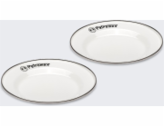 Petromax Smaltované talíře Petromax 225 cm 2 ks BÍLÉ