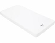 Piapimo prostěradlo 60 x 120 cm bílé s výšivkou kolekce SleepSweet