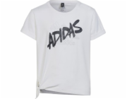 Adidas Dívčí tričko Dance Knotted Jr HR5818