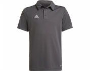 Adidas Dětské tričko Entrada 22 Polo šedé H57485: Velikost - 128 cm