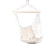 Royokamp Houpací křeslo Hammock brazilské 90x50cm přírodní bílá s všitým polštářem
