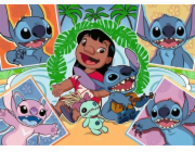 Ravensburger Puzzle 4x100 dílků Disney Stitch