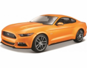 Maisto Ford Mustang GT 2015 oranžový kompozitní model v měřítku 1:24