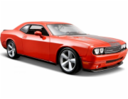 Maisto Dodge Challenger SRT8 2008 oranžový kompozitní model v měřítku 1:24