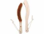 LullaLove LullaLove, kartáč na tělo s ostrou rukojetí a kokosovými štětinami