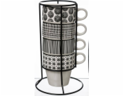 Art-Pol Sada 4 hrnků Bohemia 260 ml