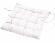 Douceur d`Interieur Interiérový design ESSENTIEL POLŠTÁŘ NA KŘESLO - BÍLÝ 40x40
